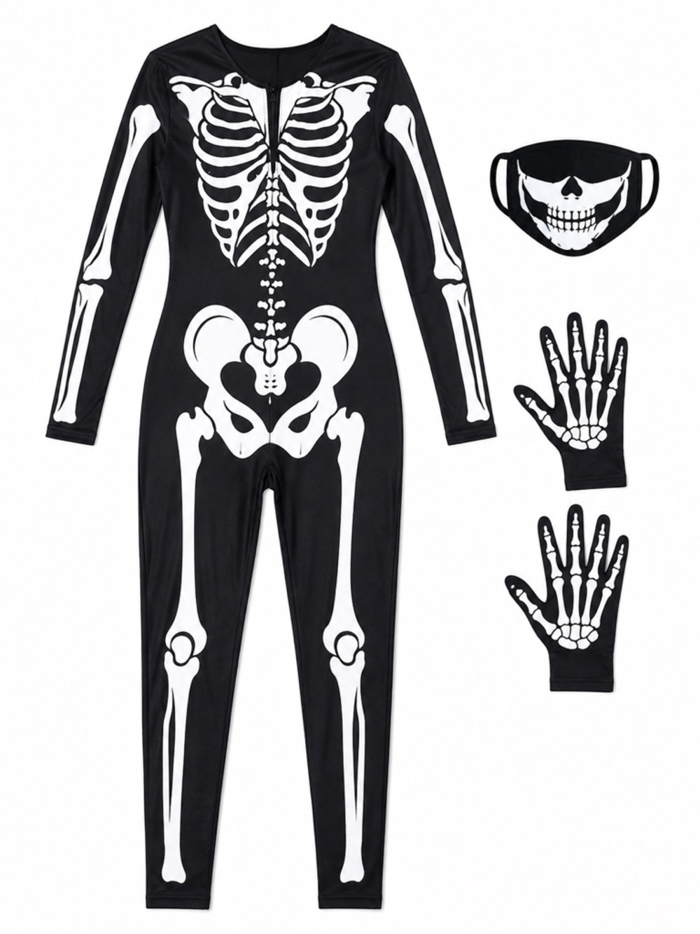 New - Spooktacular Creations Sexy Skeleton Adult Halloween Costume | Size XL